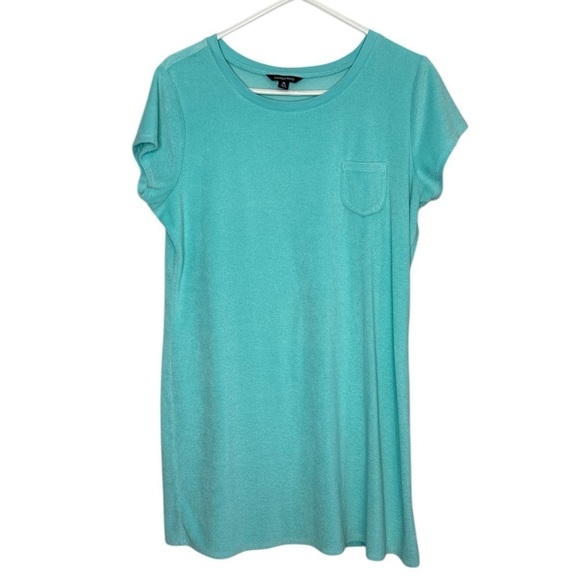 Lands’ End Women's Blue Swim Cover Top Size Medium - Picture 1 of 7